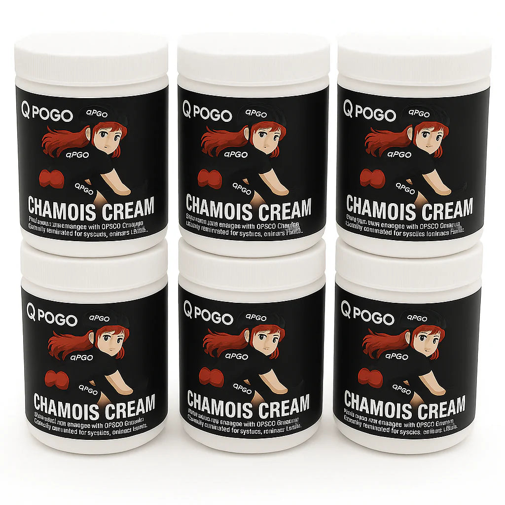QPOGO Super Comfort Chamois Cream Trade Pack Of Six