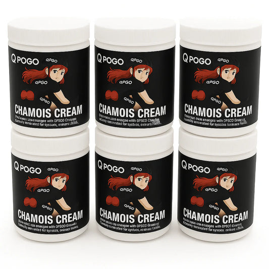 QPOGO Super Comfort Chamois Cream Trade Pack Of Six