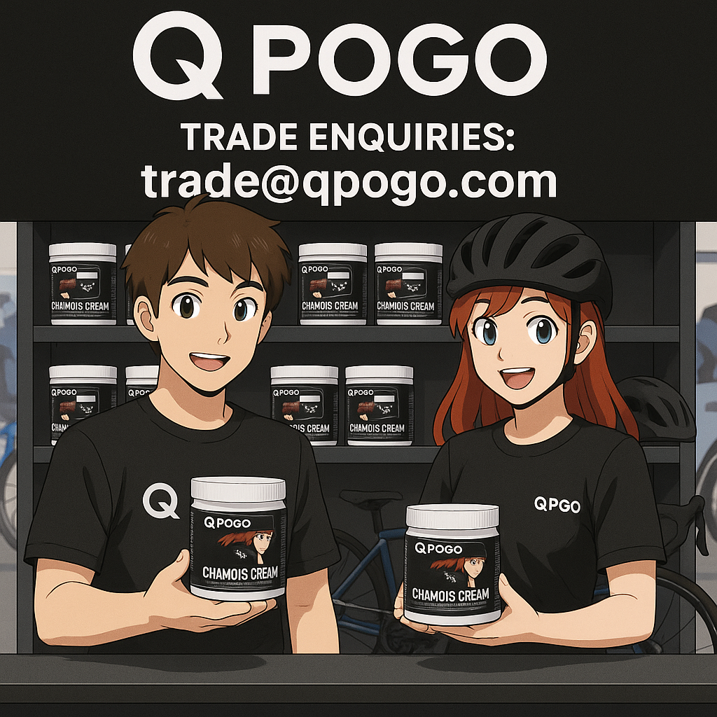 QPOGO Triathlon Pro Chamois & Anti Chaf Cream Trade Pack Of Six