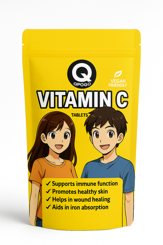 QPOGO Vitamin C 200mg 60 Tablets